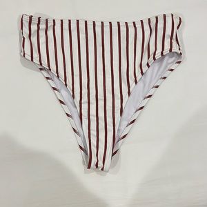 We Wore What high waisted bikini bottoms